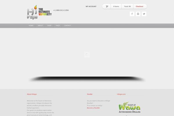 Shopaholic theme site design template sample