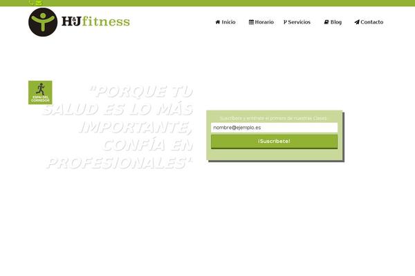 hj-fitness.es site used Hj-theme