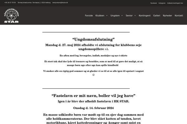 hkstar.dk site used GeneratePress