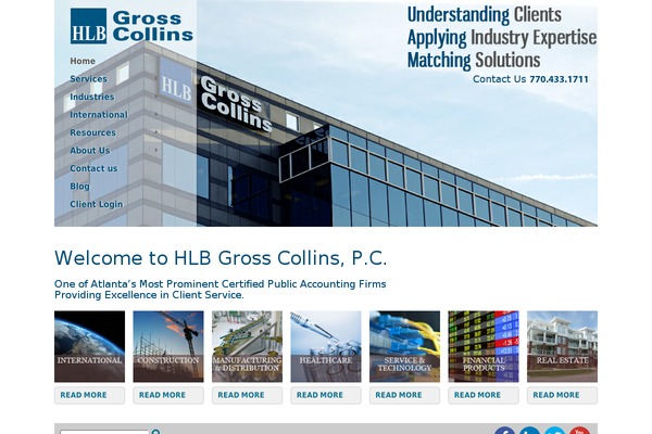 hlbgrosscollins.com site used Collins