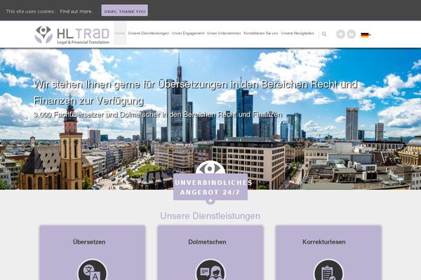 hltrad.com site used Hl-trad-theme