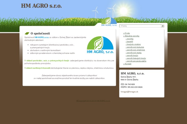 Grassland theme site design template sample