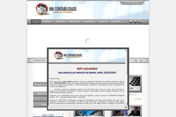 hmcontabilidade.com.br site used Hmcontabilidade