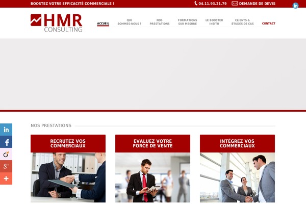 hmrconsulting.fr site used Vanguard