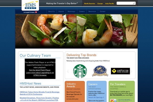 hmshost WordPress theme, websites list used hmshost theme hmshost theme websites examples
