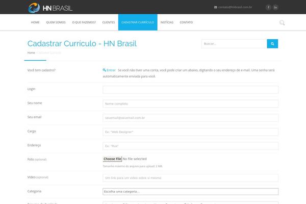 hnbrasil.com.br site used Hoxa