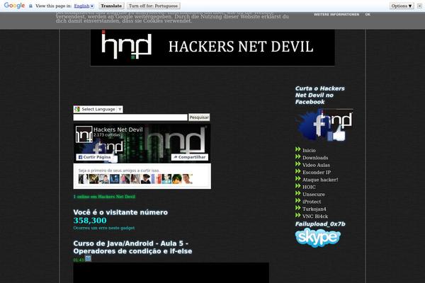 hndsofts.com site used Hacker