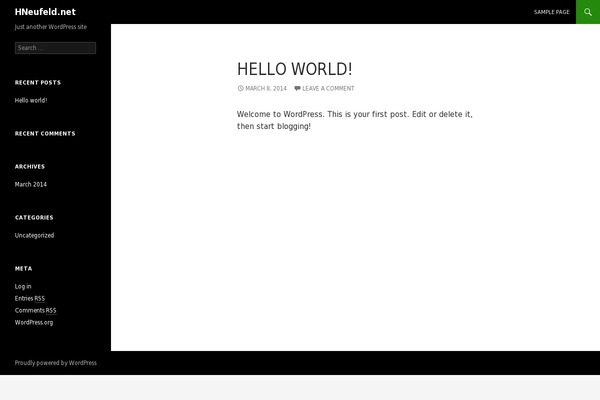 KadenceWP theme site design template sample