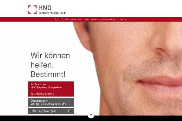 hno-zentrum-muensterland.de site used Ntw