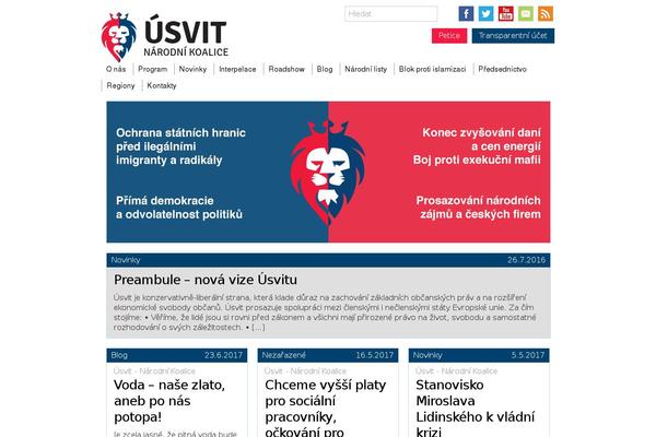 hnutiusvit.cz site used Bam-pro