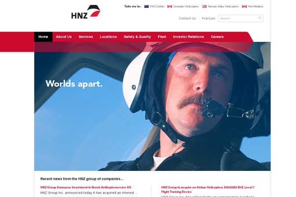 hnz.com site used Hnz