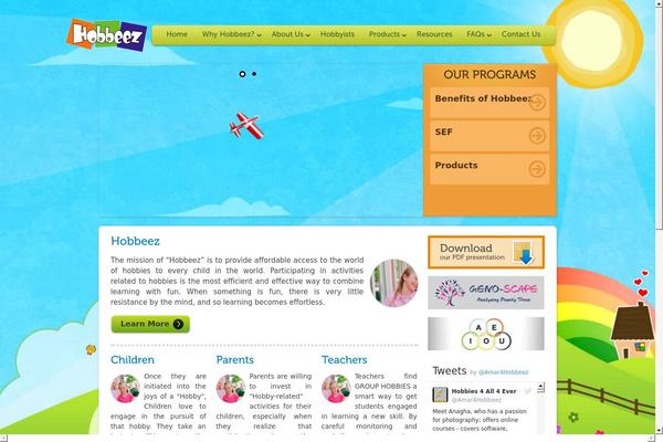 Pekaboo theme site design template sample