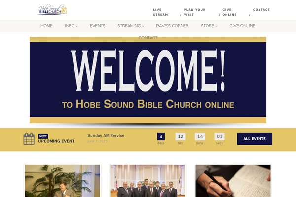 NativeChurch theme site design template sample