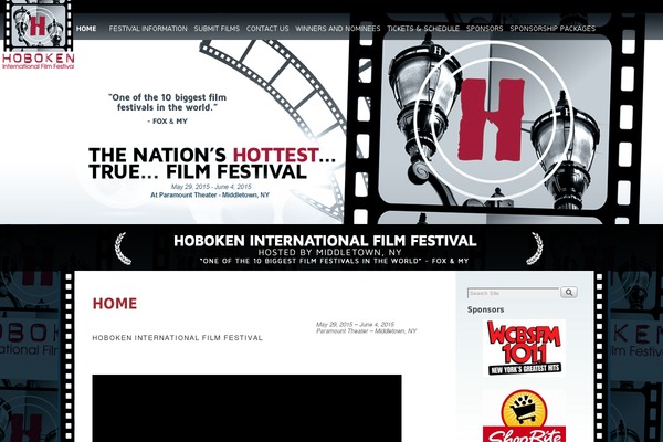 hobokeninternationalfilmfestival.com site used Lovewp