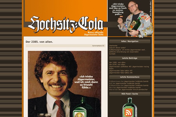 hochsitz-cola.de site used Sandville
