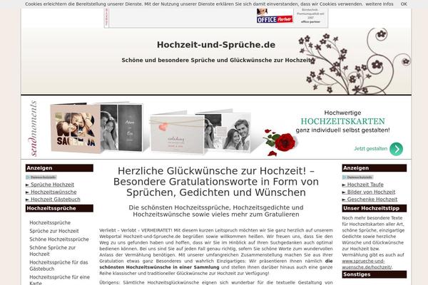 Gedicht-und-Spruch theme websites examples