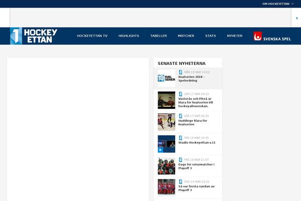 hockeyettan.com site used Hockeyettan