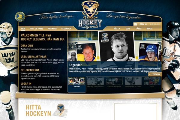 hockeylegends.se site used Fhl