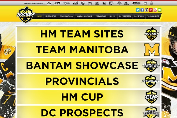 hockeymanitobastats.ca site used Hm_theme