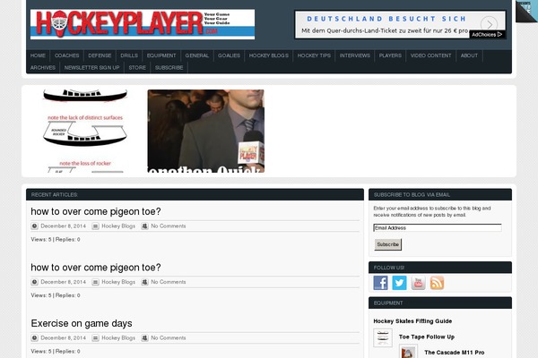 hockeyplayer.com site used Masive-news