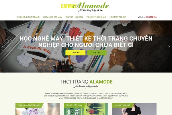 hocmay.net site used Alamode