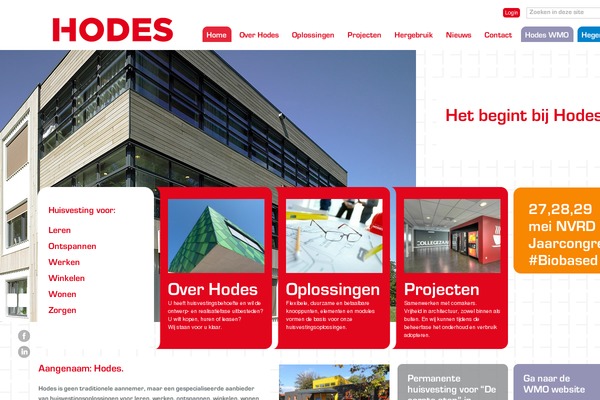 hodes-bouwsystemen.com site used Blogslog