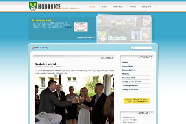 hodonice.cz site used Oh