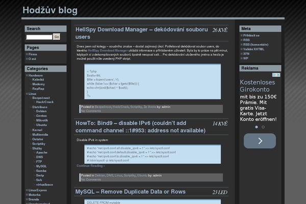 hodza.net site used Magellan-10