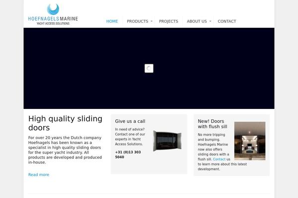 BeTheme Child theme site design template sample