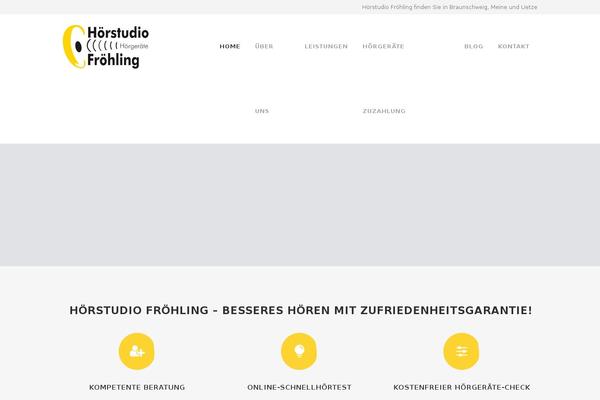 Bridge theme site design template sample