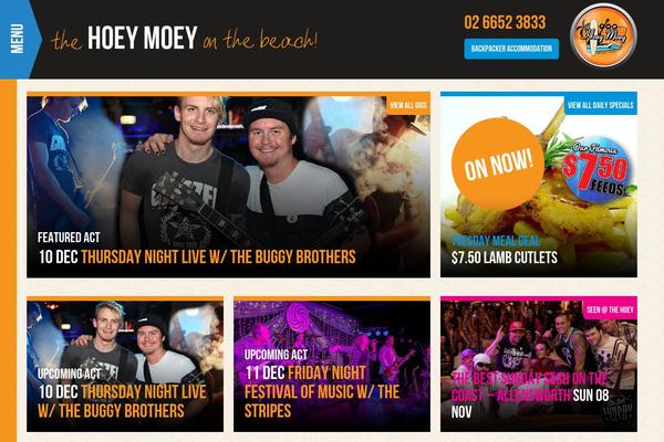 hoeymoey.com.au site used Hoey-moey