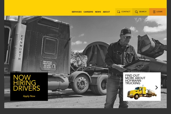 hofmanntrucking.com site used Hofmann