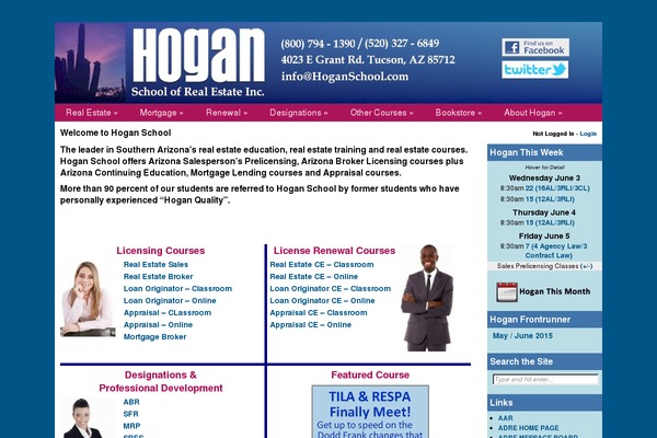 hoganschool.com site used Hogan