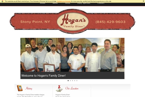 hogansfamilydiner.com site used Starkers-html5-master