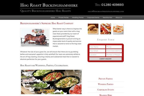 hogroastbuckinghamshire.com site used Catch