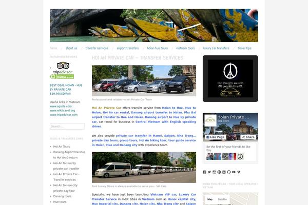 Twenty Fifteen theme site design template sample