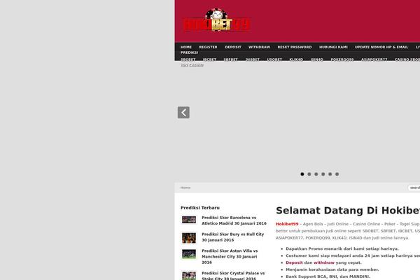 Bizpress theme site design template sample