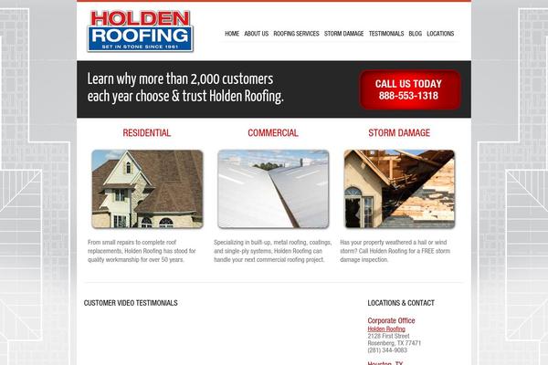 holdenroofing.com site used Holden