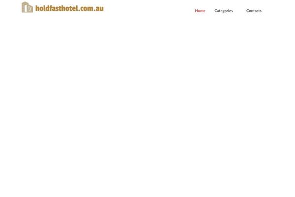 holdfasthotel.com.au site used Blogjr-portfolio
