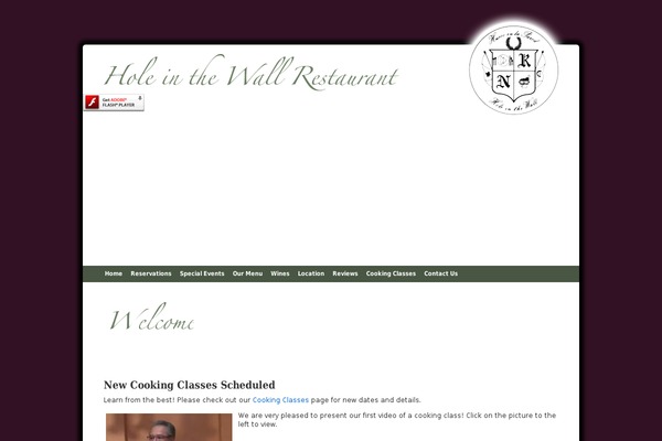 holeinthewallrestaurant.ca site used Hiw