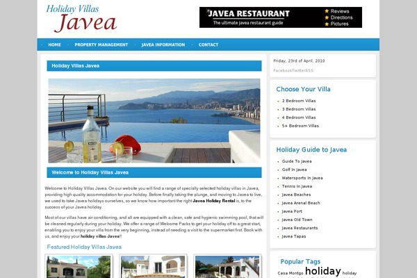 holiday-villas-javea.com site used Holiday-villas-javea