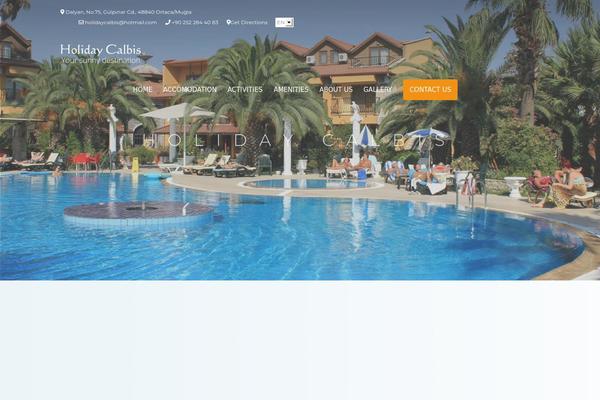 holidaycalbis.com site used Yktheme