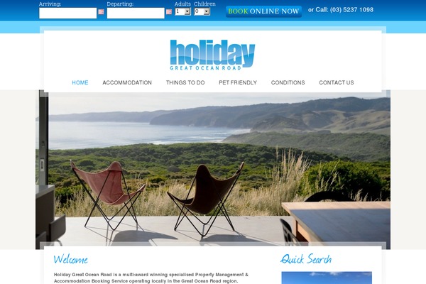 holidaygor.com.au site used Hgor