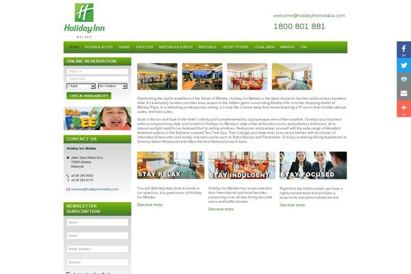 IHG theme websites examples