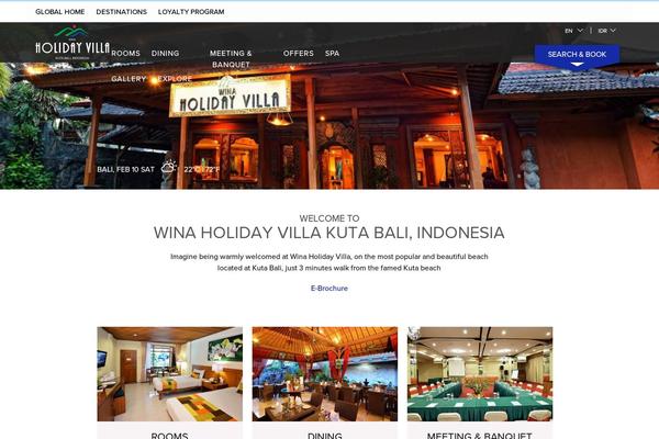 holidayvilla theme websites examples