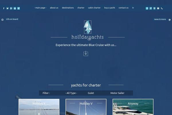 holidayyachts.com site used Oznet