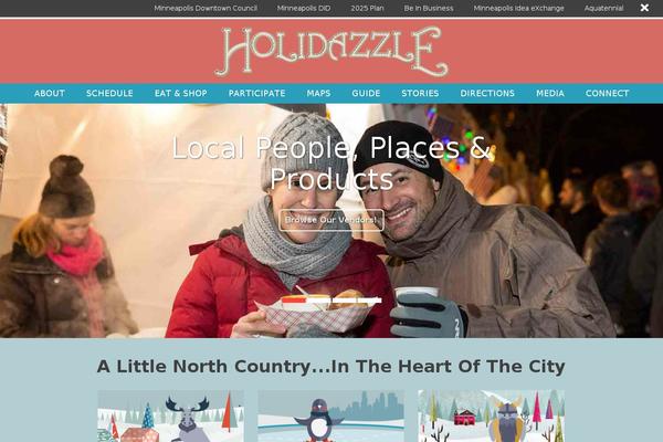 holidazzle.com site used Holidazzle