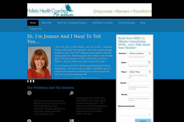 Appointment theme site design template sample