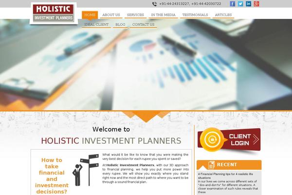 holisticinvestment.in site used Holistic