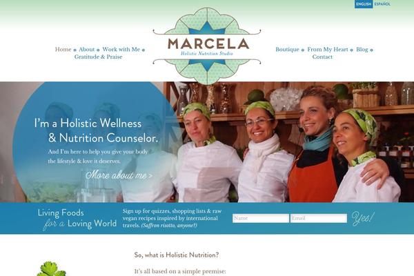 holisticnutritionstudio.com site used Marcela